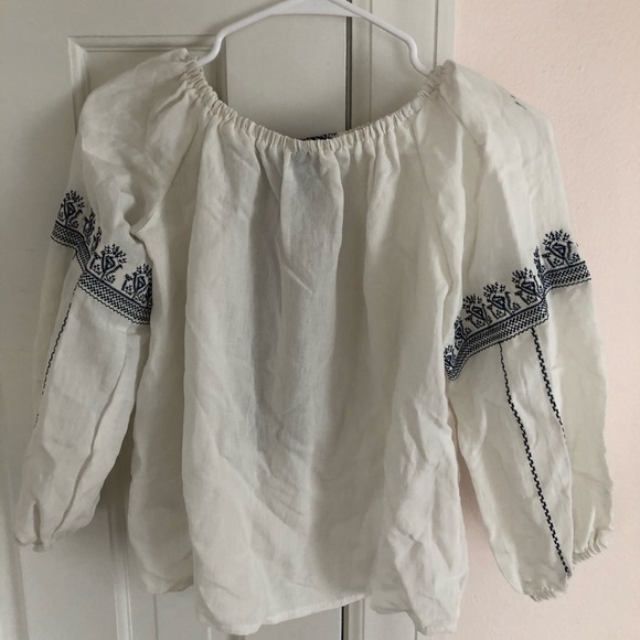 Boho Flowy Long Sleeve Top - Picture 2 of 2